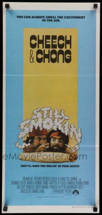 8r942 STILL SMOKIN' Aust daybill '83 Cheech & Chong will have you rollin' in your seats, drugs!