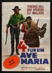 8r512 ACE HIGH German R70s Eli Wallach, Terence Hill, spaghetti western, cool ace of spades design!