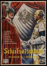 8r522 BISMARCK'S DISMISSAL German R54 great Renlame artwork of Emil Jannings as Otto von Bismarck!