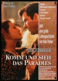 8r538 COME SEE THE PARADISE German '90 Dennis Quaid, Japanese in America in WWII!