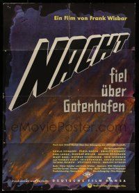 8r543 DARKNESS FELL ON GOTENHAFEN German '59 Nacht Fiel uber Gotenhafen, World War II!