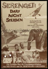 8r616 SERENGETI German R60s savage Africa in the raw, cool artwork of natives & animals!
