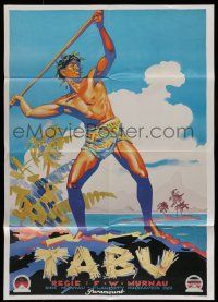 8r626 TABU German R78 F.W. Murnau & Robert Flaherty legendary island documentary, Namia art!