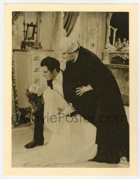 8r137 CAMILLE German LC #22 '37 Robert Taylor kneeling holds dying Greta Garbo by Jessie Ralph!