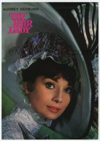 8r141 MY FAIR LADY German LC '64 great image of Audrey Hepburn in huge hat!
