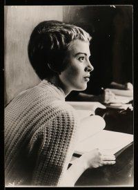 8r002 JEAN SEBERG 4 French 8.25x11.75 news photos '50s-70s close up portraits of the pretty star!
