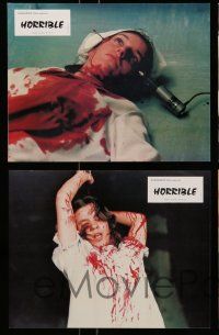 8r158 ABSURD 12 French LCs '81 Joe D'Amato, George Eastman, wacky and gruesome images!