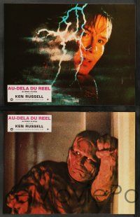 8r195 ALTERED STATES 11 French LCs '80 William Hurt, Paddy Chayefsky, Ken Russell, sci-fi!