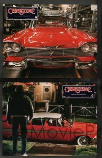 8r238 CHRISTINE 8 French LCs '83 written by Stephen King, directed by John Carpenter, creepy car!