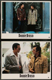 8r303 DONNIE BRASCO 6 French LCs '97 Al Pacino is betrayed by undercover cop Johnny Depp!