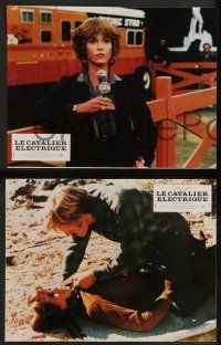 8r169 ELECTRIC HORSEMAN 12 French LCs '79 Sydney Pollack, images of Robert Redford & Jane Fonda!