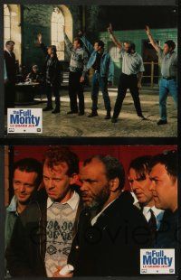 8r245 FULL MONTY 8 French LCs '97 Peter Cattaneo, Robert Carlyle, Tom Wilkinson, Mark Addy!