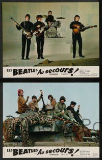 8r174 HELP 12 French LCs '65 The Beatles, John, Paul, George & Ringo, rock & roll classic!