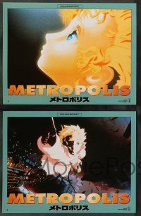 8r316 METROPOLIS 6 French LCs '02 Rintaro directed anime, written by Osamu Tezuka!