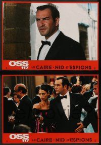 8r260 OSS 117: CAIRO, NEST OF SPIES 8 French LCs '06 Jean Dujardin in the title role, spy comedy!