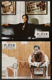 8r263 PLAYER 8 French LCs '92 Robert Altman, Tim Robbins, cool different images!