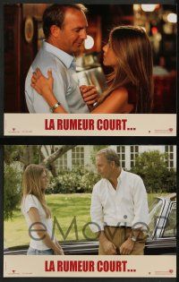 8r322 RUMOR HAS IT 6 French LCs '06 Jennifer Aniston, Kevin Costner, directed by Rob Reiner!