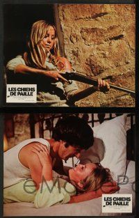 8r213 STRAW DOGS 9 style A French LCs '72 Dustin Hoffman, Susan George, directed by Sam Peckinpah!
