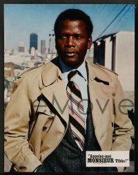 8r214 THEY CALL ME MISTER TIBBS 9 style B French LCs '70 Sidney Poitier, Martin Landau, McNair!