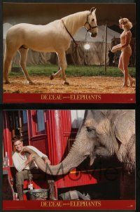 8r273 WATER FOR ELEPHANTS 8 French LCs '11 Reese Witherspoon, Robert Pattinson, Christoph Waltz!