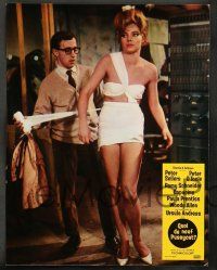 8r193 WHAT'S NEW PUSSYCAT 12 style A French LCs '65 Woody Allen, Peter O'Toole, comedy!