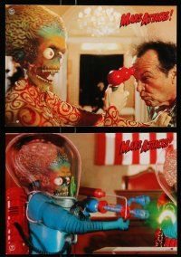 8r110 MARS ATTACKS! 12 German LCs '97 directed by Tim Burton, great all-star cast images!