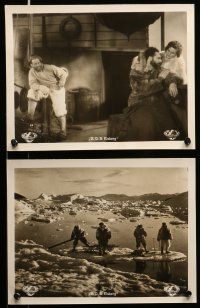 8r057 S.O.S. EISBERG set of 8 German 9.25x12 LCs '33 Leni Riefenstahl in one + 7 iceberg scenes!