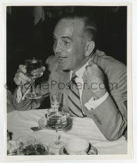 8s064 AL JOLSON 8.25x10 still '39 world's greatest entertainer having a drink by Jules Buck!
