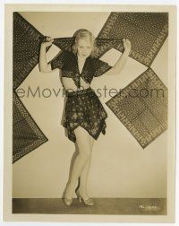 8s088 ANITA PAGE 8x10.25 still '30s she found a new use for her bandana collection, sexy outfit!
