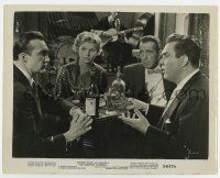 8s124 BAREFOOT CONTESSA 8x10.25 still '54 Humphrey Bogart, Valentina Cortesa, O'Brien & Goring!