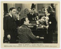 8s164 BREAK OF HEARTS 8x10.25 still '35 Katharine Hepburn smiles at Charles Boyer by piano!