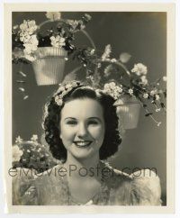 8s219 DEANNA DURBIN 8.25x10 still '37 the 15 year old singing star of New Universal Pictures!