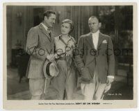8s241 DON'T BET ON WOMEN 8x10 still '31 Jeanette MacDonald between Roland Young & Edmund Lowe!