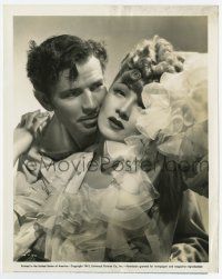 8s273 FLAME OF NEW ORLEANS 8x10 still '41 sexy Marlene Dietrich & riverboat skipper Bruce Cabot!