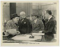 8s315 GRAND HOTEL 8x10.25 still R40s Lewis Stone between John Barrymore & Lionel Barrymore!
