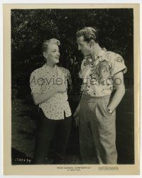 8s341 HIGH SCHOOL CONFIDENTIAL 8x10.25 still '58 c/u of Jerry Lee Lewis laughing w/ Jan Sterling!