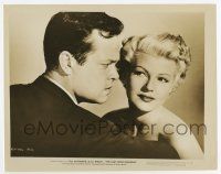 8s458 LADY FROM SHANGHAI 8x10.25 still '47 best c/u of sexy blonde Rita Hayworth & Orson Welles!