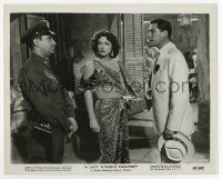 8s463 LADY WITHOUT PASSPORT 8x10 still '50 cigarette girl Hedy Lamarr with bare midriff by Hodiak!