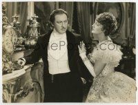8s568 MAYTIME 7x9.5 still '37 beautiful Jeanette MacDonald looks at angry John Barrymore!