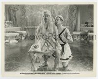 8s578 MIDSUMMER NIGHT'S DREAM 8x10.25 still '35 c/u of James Cagney with Joe E. Brown in drag!