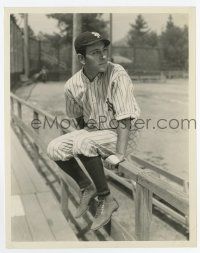 8s620 NIGHT AFTER NIGHT 8x10.25 still '32 young George Raft in New York Giants baseball uniform!