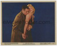 8s034 PRINCE & THE SHOWGIRL color 8x10 still #9 '57 Laurence Olivier & sexy Marilyn Monroe from 1sh!