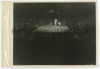 8s790 SKY DEVILS 8x11 key book still '32 far scene of crowd surrounding boxing ring at prizefight!