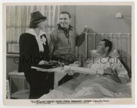 8s792 SLIM 8x10.25 still '37 Pat O'Brien & Margaret Lindsay by wounded Henry Fonda in hospital bed