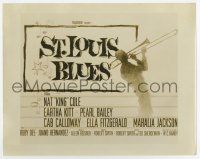 8s825 ST. LOUIS BLUES 8x10 still '58 great silhouette image used for the half-sheet!