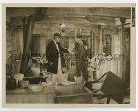 8s831 STEAMBOAT 'ROUND THE BEND 8x10.25 still '35 Will Rogers asks Francis Ford to clean up mess!