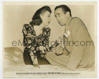 8s888 THEY DRIVE BY NIGHT 8x10 still '40 great close up of Humphrey Bogart & pretty Ida Lupino!