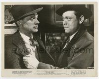8s895 THIRD MAN 8x10.25 still '49 great close up of Joseph Cotten & Orson Welles, classic noir!