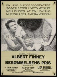 8t583 CHARLIE BUBBLES Danish '68 Albert Finney, Colin Blakely, Billie Whitelaw, Minnelli's 1st!