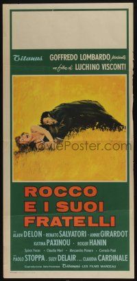 8t150 ROCCO & HIS BROTHERS Italian locandina '61 Luchino Visconti's Rocco e I Suoi Fratelli!